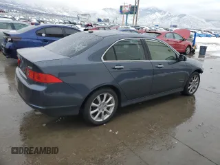 2008 Acura TSX with VIN JH4CL96828C014867, listed as a Copart auction lot 45007535 with 212,607 mi miles and Salvage Title. Bid and sale history available at carsss.com. Image 3.