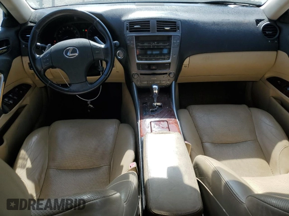 2006 Lexus IS 250 z VIN JTHBK262865012673, wystawiony jako Copart lot #59620345 z przebiegiem 169 413 mil mil oraz Czysty tytuł • Clean title. Historia ofert i sprzedaży dostępna na DreamBid. Obrazek 8.
