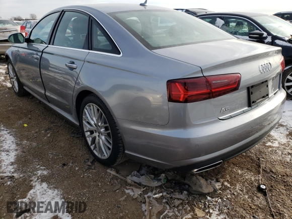 2016 Audi A6 2.0T Premium Plus with VIN WAUDFAFC3GN091590, listed as a Copart auction lot 71648572 with 55,189 mi miles. Bid and sale history available at carsss.com. Image 2.