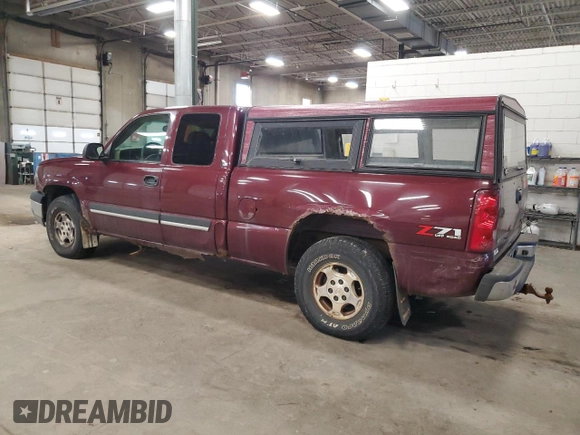 2003 Chevrolet Silverado 1500 with VIN 2GCEK19T431157736, listed as a Copart auction lot 48068615 with 130,345 mi miles and Clean Title. Bid and sale history available at carsss.com. Image 2.