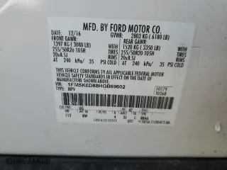 2017 Ford Explorer XLT with VIN 1FM5K8D88HGB69602, listed as a Copart auction lot 47829785 with 149,632 mi miles and Salvage Title. Bid and sale history available at carsss.com. Image 12.