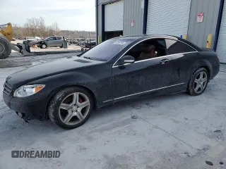 2007 Mercedes-Benz CL-Class 5.5L V8 with VIN WDDEJ71X27A003919, listed as a Copart auction lot 47253785 with 70,439 mi miles and Salvage Title. Bid and sale history available at carsss.com. Image 1.
