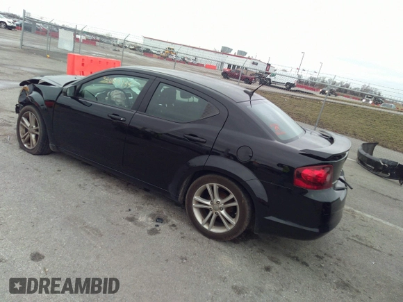 2014 Dodge Avenger SE z VIN 1C3CDZABXEN220282, wystawiony jako IAAI lot #35659755 z przebiegiem 191 584 mil mil oraz . Historia ofert i sprzedaży dostępna na DreamBid. Obrazek 3.