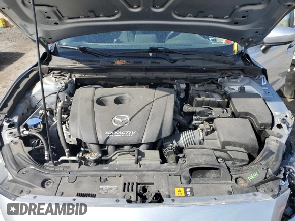 2017 Mazda 3 Sport with VIN 3MZBN1K76HM107389, listed as a Copart auction lot 53777005 with 87,402 mi miles and Salvage Title. Bid and sale history available at DreamBid. Image 12.