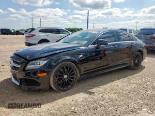 2016 Mercedes-Benz CLS 400 with VIN WDDLJ6FB6GA181489, listed as a Copart auction lot 58267685 with 72,266 mi miles and Salvage title. Bid and sale history available at DreamBid. Image 1.