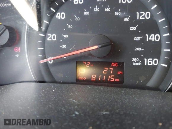2015 Kia Sorento LX with VIN 5XYKT4A75FG608229, listed as a IAAI auction lot 40395853 with 81,115 mi miles. Bid and sale history available at carsss.com. Image 15.