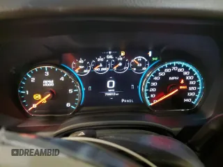 2019 Chevrolet Suburban Premier with VIN 1GNSKJKC7KR323435, listed as a Copart auction lot 43595885 with 79,813 mi miles and Salvage Title. Bid and sale history available at DreamBid. Image 9.