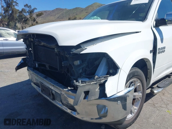 2016 Ram 1500 with VIN 1C6RR6JM0GS376625, listed as a IAAI auction lot 41622822 with 109,459 mi miles and . Bid and sale history available at DreamBid. Image 6.