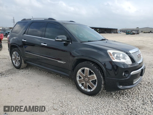 2012 GMC Acadia Denali z VIN 1GKKVTED7CJ264147, wystawiony jako Copart lot #51381255 z przebiegiem 113 242 mil mil oraz Czysty tytuł • Clean title. Historia ofert i sprzedaży dostępna na DreamBid. Obrazek 4.