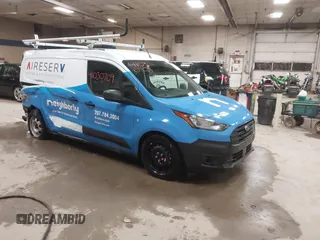 2023 Ford Transit Connect XL with VIN NM0LS7S28P1572305, listed as a IAAI auction lot 41030709 with 26,048 mi miles and . Bid and sale history available at DreamBid. Image 1.
