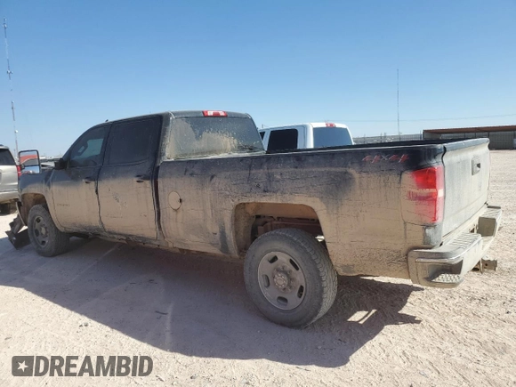 2019 Chevrolet Silverado 3500HD Work Truck with VIN 1GC4KVCYXKF191324, listed as a Copart auction lot 74964434 with 212,240 mi miles and Salvage Title. Bid and sale history available at carsss.com. Image 2.