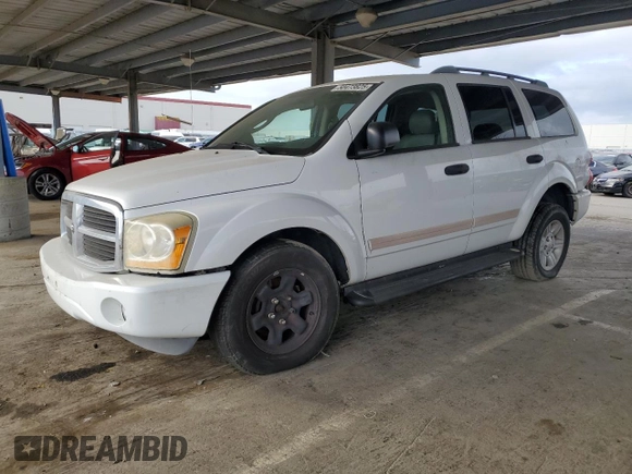 2005 Dodge Durango SLT with VIN 1D4HB48N85F563275, listed as a Copart auction lot 50473825 with 143,462 mi miles and Clean title. Bid and sale history available at DreamBid. Image 1.