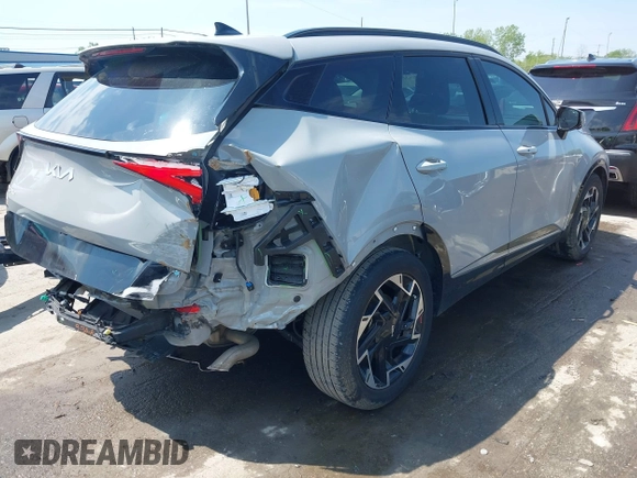 2023 Kia Sportage SX-Prestige z VIN 5XYK53AF8PG072213, wystawiony jako IAAI lot #42251431 z przebiegiem 73 225 mil mil oraz . Historia ofert i sprzedaży dostępna na DreamBid. Obrazek 4.
