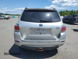 2011 Toyota Highlander Limited with VIN JTEDC3EH5B2000605, listed as a Copart auction lot 58140835 with 186,280 mi miles and Salvage title. Bid and sale history available at DreamBid. Image 6.