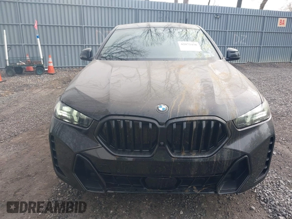 2025 BMW X6 xDrive40i with VIN 5UX33EX09S9Y89594, listed as a IAAI auction lot 42072438 with 460 mi miles and . Bid and sale history available at DreamBid. Image 12.