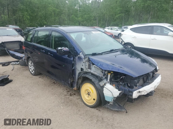 2012 Mazda 5 Grand Touring z VIN JM1CW2DL1C0120292, wystawiony jako Copart lot #59389225 z przebiegiem 222 038 mil mil oraz Czysty tytuł • Clean title. Historia ofert i sprzedaży dostępna na DreamBid. Obrazek 4.
