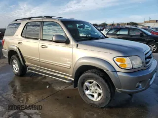 2002 Toyota Sequoia SR5 with VIN 5TDZT34A42S061905, listed as a Copart auction lot 86990884 with 198,024 mi miles and Clean Title. Bid and sale history available at carsss.com. Image 4.