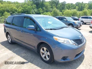 2014 Toyota Sienna LE AAS with VIN 5TDKK3DC6ES420584, listed as a IAAI auction lot 42742811 with 257,936 mi miles and . Bid and sale history available at DreamBid. Image 1.