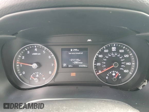 2021 Kia Forte LXS z VIN 3KPF24AD1ME303427, wystawiony jako Copart lot #57817315 z przebiegiem 65 648 mil mil oraz Nie do naprawy • Non repairable. Historia ofert i sprzedaży dostępna na DreamBid. Obrazek 9.