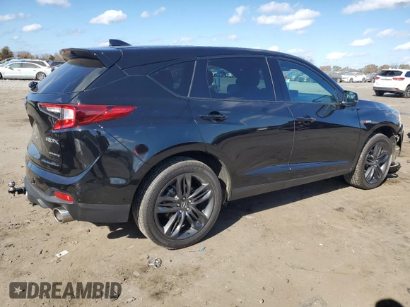 2023 Acura RDX w/A-Spec Package z VIN 5J8TC2H6XPL020632, wystawiony jako Copart lot #79442494 z przebiegiem 21 842 mil mil oraz Szkoda całkowita • Salvage title. Historia ofert i sprzedaży dostępna na DreamBid. Obrazek 3.