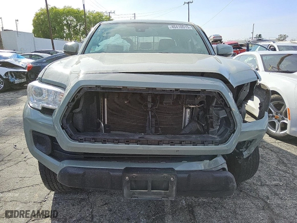 2023 Toyota Tacoma 4WD SR with VIN 3TMCZ5AN9PM622663, listed as a Copart auction lot 46410515 with 41,637 mi miles and Clean Title. Bid and sale history available at carsss.com. Image 5.