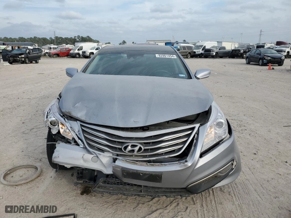 2015 Hyundai Azera Limited with VIN KMHFH4JG1FA473796, listed as a Copart auction lot 82861454 with 12,976 mi miles and Salvage Title. Bid and sale history available at carsss.com. Image 5.