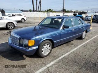 1986 Mercedes-Benz 560 with VIN WDBCA39DXGA234294, listed as a Copart auction lot 45984235 with 90,933 mi miles and Clean Title. Bid and sale history available at DreamBid. Image 1.