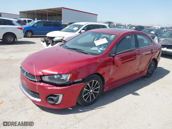 2017 Mitsubishi Lancer ES with VIN JA32U2FU6HU001322, listed as a IAAI auction lot 41813288 with 127,531 mi miles. Bid and sale history available at carsss.com. Image 17.