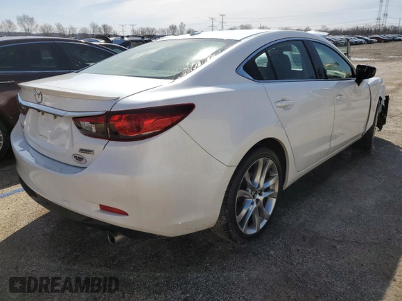 2015 Mazda 6 i Grand Touring with VIN JM1GJ1W57F1204561, listed as a Copart auction lot 49817125 with 160,213 mi miles and Salvage Title. Bid and sale history available at carsss.com. Image 3.