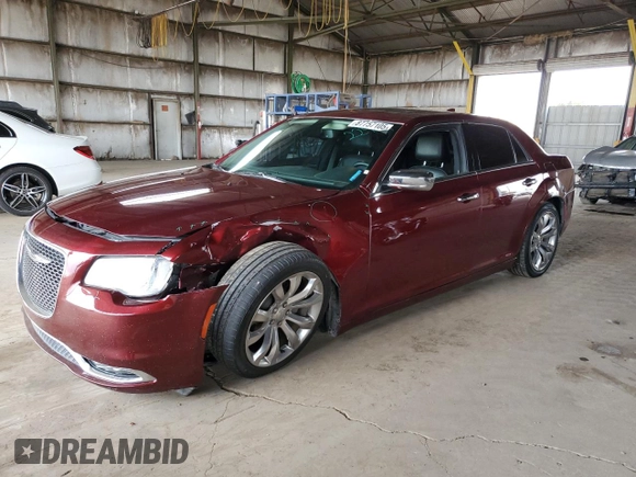 2020 Chrysler 300 Limited with VIN 2C3CCAEG7LH128031, listed as a Copart auction lot 87757105 with 84,944 mi miles and Salvage Title. Bid and sale history available at carsss.com. Image 1.