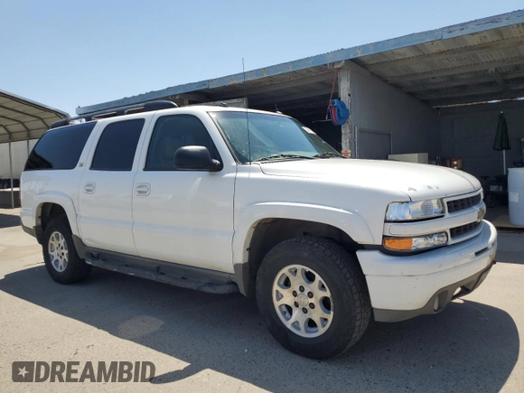 2004 Chevrolet Suburban LT with VIN 3GNFK16T44G308213, listed as a Copart auction lot 59416235 with 297,603 mi miles and Salvage title. Bid and sale history available at DreamBid. Image 4.