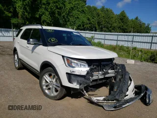 2017 Ford Explorer XLT z VIN 1FM5K8D8XHGA90495, wystawiony jako Copart lot #52919032 z przebiegiem 110 005 mil mil oraz Szkoda całkowita • Salvage title. Historia ofert i sprzedaży dostępna na DreamBid. Obrazek 1.