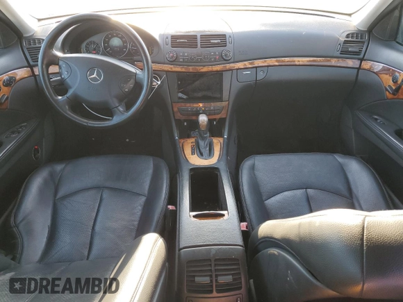2005 Mercedes-Benz E-Class 3.2L with VIN WDBUF65J05A661032, listed as a Copart auction lot 45510375 with 167,360 mi miles and Salvage Title. Bid and sale history available at carsss.com. Image 8.