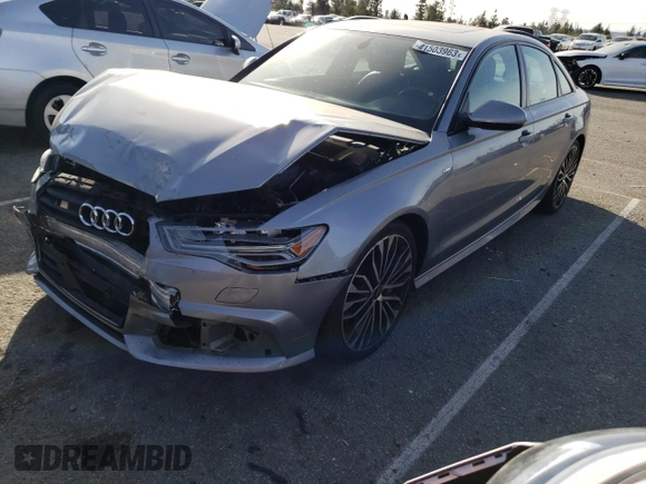 2018 Audi A6 Premium Plus with VIN WAUD8AFC8JN056352, listed as a Copart auction lot 41503963 with 80,723 mi miles. Bid and sale history available at carsss.com. Image 1.
