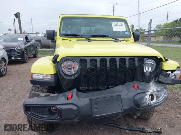 2023 Jeep Gladiator Sport S with VIN 1C6HJTAG1PL576760, listed as a IAAI auction lot 42106618 with 24,738 mi miles and . Bid and sale history available at DreamBid. Image 12.