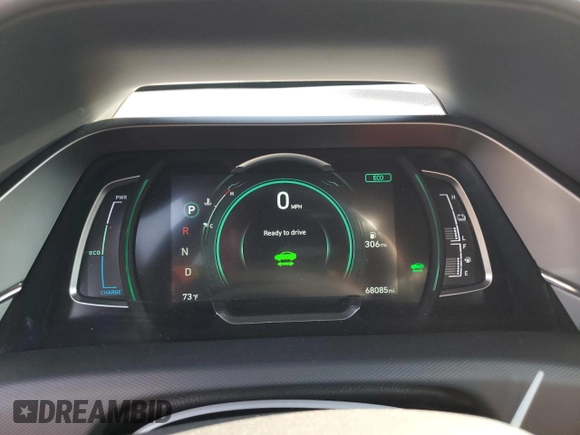 2021 Hyundai Ioniq SE with VIN KMHC75LC6MU245407, listed as a Copart auction lot 63655274 with 68,085 mi miles and Clean Title. Bid and sale history available at DreamBid. Image 9.