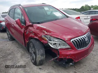 2014 Buick Encore with VIN KL4CJASB7EB618940, listed as a IAAI auction lot 41869675 with 100,141 mi miles. Bid and sale history available at carsss.com. Image 1.