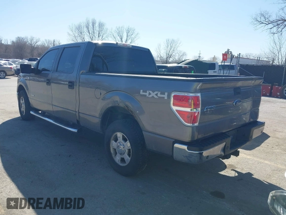 2013 Ford F-150 XL with VIN 1FTFW1ET8DFB54895, listed as a IAAI auction lot 41767116 with 232,291 mi miles. Bid and sale history available at carsss.com. Image 3.