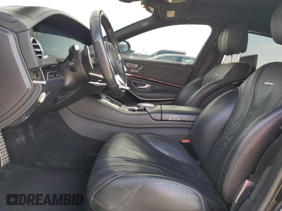 2018 Mercedes-Benz S 63 AMG with VIN WDDUG8JB6JA356529, listed as a Copart auction lot 42340515 with 40,131 mi miles and Salvage Title. Bid and sale history available at DreamBid. Image 7.