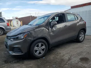 2020 Chevrolet Trax LS with VIN KL7CJKSB8LB349482, listed as a Copart auction lot 54626575 with 51,666 mi miles and Salvage title. Bid and sale history available at DreamBid. Image 1.