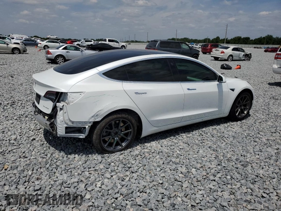 2019 Tesla Model 3 Long Range with VIN 5YJ3E1EB2KF391185, listed as a Copart auction lot 54151155 with 68,088 mi miles and Salvage Title. Bid and sale history available at carsss.com. Image 3.