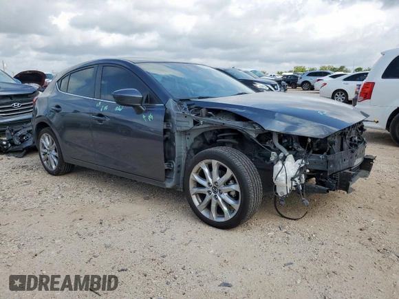 2015 Mazda 3 S Grand Touring с VIN JM1BM1M35F1275518, выставлен на аукционе Copart как лот 59630635 с пробегом 44 972 миль миль и Списание • Salvage title. История ставок и продаж доступна на DreamBid. Изображение 4.