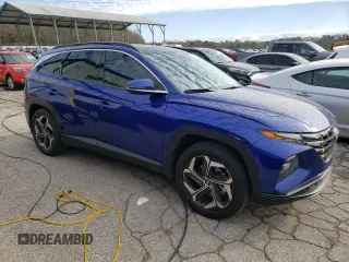 2023 Hyundai Tucson Limited with VIN 5NMJE3AE0PH240970, listed as a Copart auction lot 86418974 with 18,313 mi miles and Salvage title. Bid and sale history available at DreamBid. Image 4.