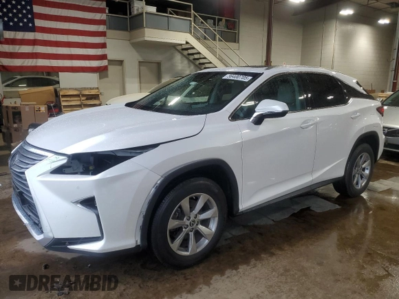 2019 Lexus RX 350 with VIN 2T2BZMCA0KC189263, listed as a Copart auction lot 56400705 with 9,577 mi miles and Salvage title. Bid and sale history available at DreamBid. Image 1.
