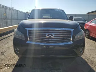 2012 Infiniti QX56 7-passenger with VIN JN8AZ2NE1C9020448, listed as a Copart auction lot 76786414 with 188,572 mi miles and Clean Title. Bid and sale history available at carsss.com. Image 5.