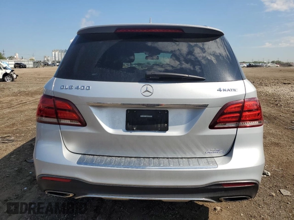 2016 Mercedes-Benz GLE 400 with VIN 4JGDA5GBXGA678189, listed as a Copart auction lot 58309745 with 109,926 mi miles and Salvage title. Bid and sale history available at DreamBid. Image 6.