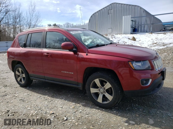 2016 Jeep Compass High Altitude Edition with VIN 1C4NJDEB7GD653853, listed as a Copart auction lot 43242863 with 73,977 mi miles. Bid and sale history available at carsss.com. Image 4.