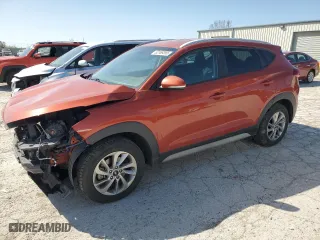 2017 Hyundai Tucson SE with VIN KM8J3CA44HU411092, listed as a Copart auction lot 52169395 with 106,809 mi miles and Salvage Title. Bid and sale history available at carsss.com. Image 1.