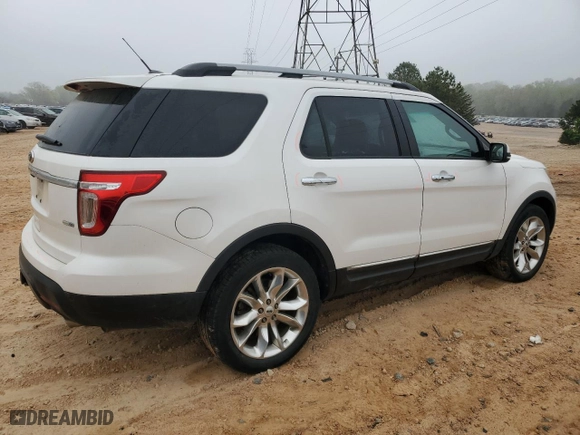 2014 Ford Explorer Limited with VIN 1FM5K8F80EGC25587, listed as a Copart auction lot 50420435 with 201,248 mi miles and Salvage Title. Bid and sale history available at carsss.com. Image 3.