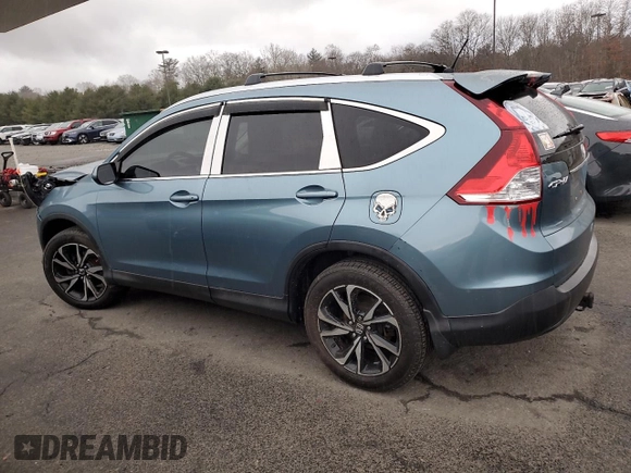 2013 Honda CR-V EX with VIN 5J6RM4H5XDL061650, listed as a Copart auction lot 48051145 with 254,757 mi miles and Salvage Title. Bid and sale history available at carsss.com. Image 2.